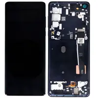 LCD display + dotyková deska + přední kryt pro Motorola Edge 60 Pro, dazzling blue (Service Pack)