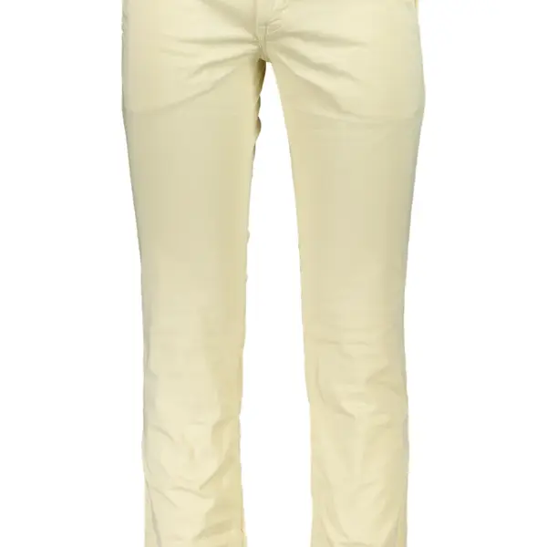 HUGO BOSS MEN'S BEIGE TROUSERS