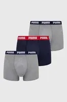 Boxerky Puma Everyday 3-pack pánské, tmavomodrá barva, 938327