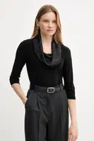 Halenka Joseph Ribkoff dámská, černá barva, hladká, 253211