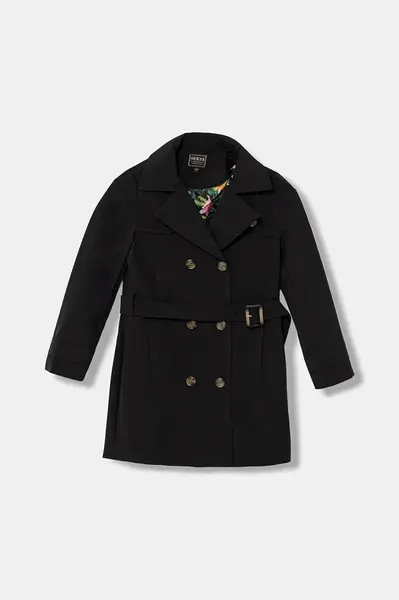 Dětský trenčkot Guess černá barva, J5YL06 WFYD0