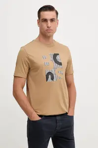 Bavlněné tričko BOSS H-Thompson 655