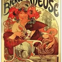 Cedule Alfons Mucha - Bieres
