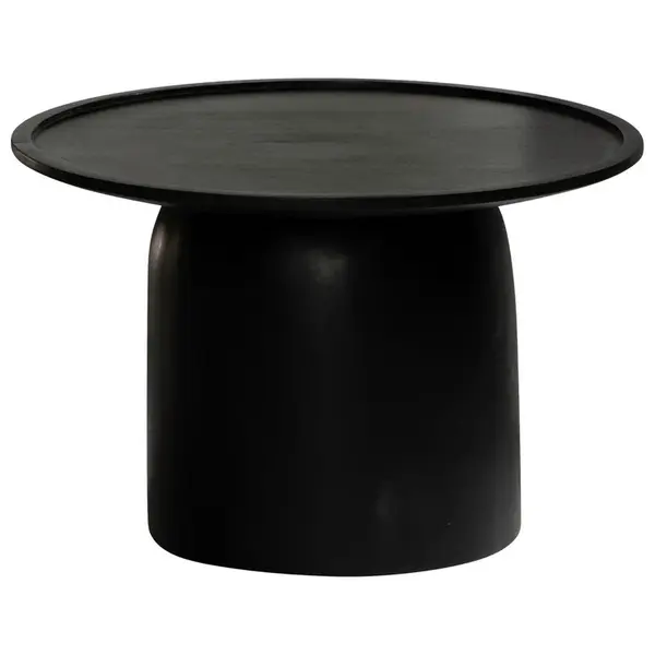 MID.YOU KONFERENČNÍ STOLEK, černá, dřevo, 60/40/60 cm