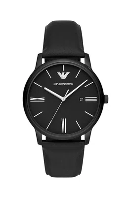 Hodinky Emporio Armani černá barva, AR11573
