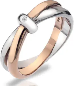 Hot Diamonds Prsten Eternity Interlocking DR112 54 mm