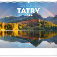 Nástenný kalendár Magické Tatry 2026, 48 x 33 cm