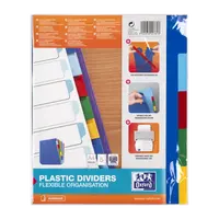 Oxford - Rozřaďovač Oxford A4/5 barev Maxi