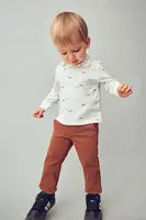 Kojenecké kalhoty Mayoral červená barva, 521