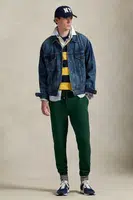 Tepláky Polo Ralph Lauren žlutá barva, 710881518