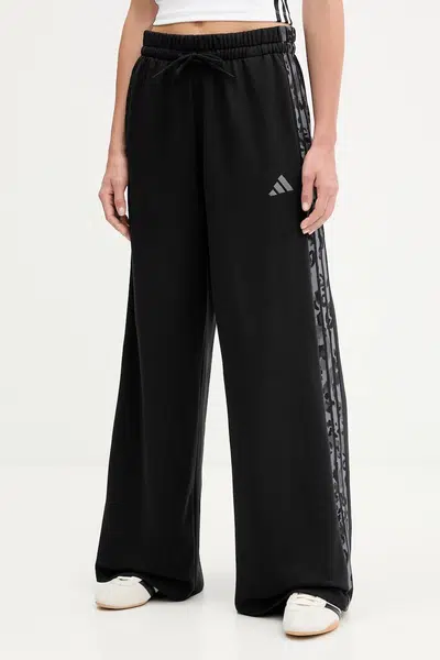 Tepláky adidas Essentials dámské, černá barva, JM1840