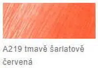 Akvarelová pastelka AD – 219 Deep scarlet red