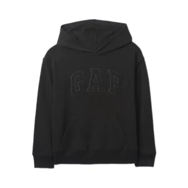 GAP HERITAGE LOGO Chlapčenská mikina, čierna, veľkosť