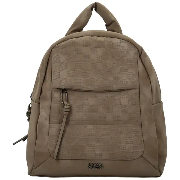 Dámský batůžek tmavě béžový - Coveri Nabil