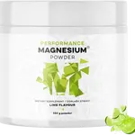 BRAINMAX PERFORMANCE Performance Magnesium® Powder, hořčík bisglycinát v prášku, Limetka, 90 dávek, 550 g 550 g