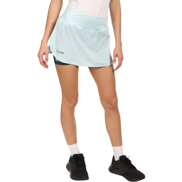 KILPI TITICACA Dámska bežecká sukňa, svetlomodrá, veľkosť