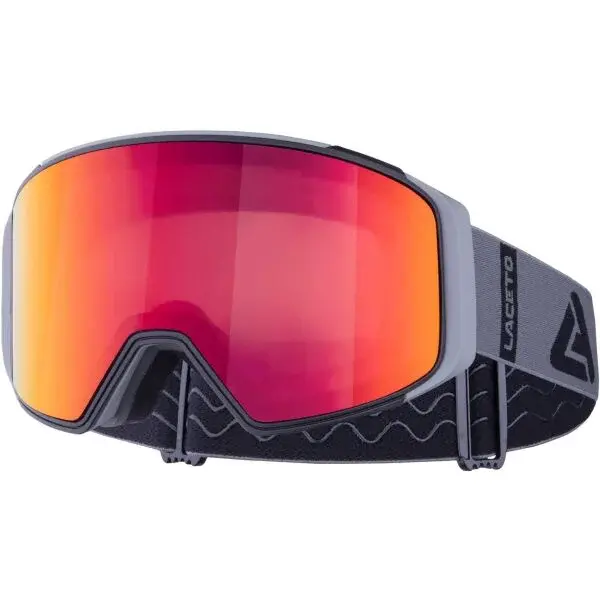 Laceto SEMPRE Lyžiarske okuliare, sivá, veľkosť