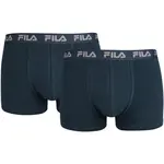 Fila MAN BOXERS 2 PACK Pánske boxerky, tmavo modrá, veľkosť