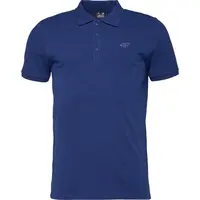 4F POLO SHIRT Pánske polo tričko, tmavo modrá, veľkosť