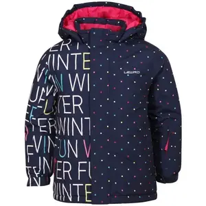 Lewro HUXLEY Dievčenská snowboardová bunda, tmavo modrá, veľkosť 164-170