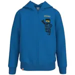 LEGO&reg; kidswear CARDIGAN W. HOOD Chlapčenská mikina, modrá, veľkosť