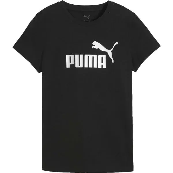 Puma ESSENTIALS METALLIC NO.1 LOGO TEE Dámske tričko, čierna, veľkosť