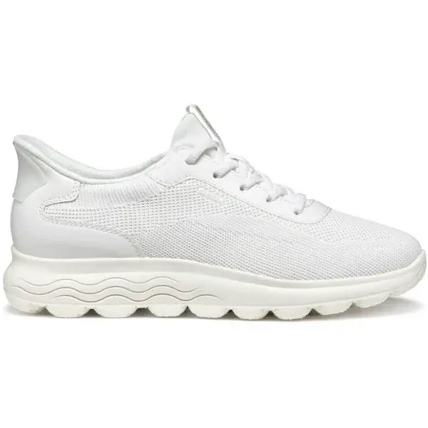Geox D SPHERICA PLUS A Dámska obuv na voľný čas, biela, veľkosť