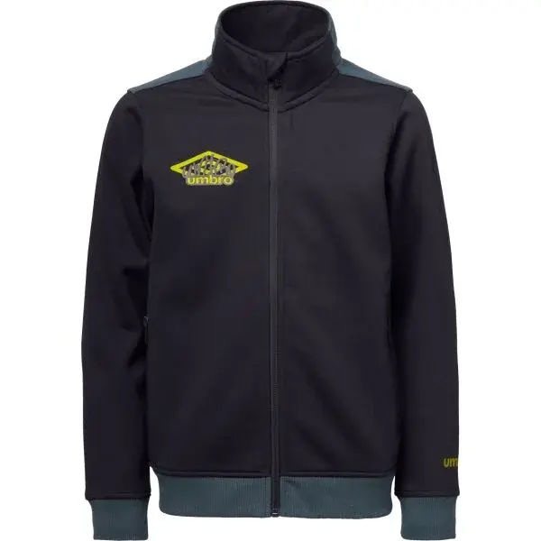 Umbro HARALD Detská mikina, čierna, veľkosť 152-158
