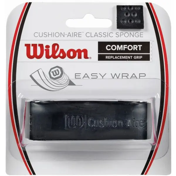 Wilson CUSHION AIR CLASSIC SP Tenisová omotávka, čierna, veľkosť