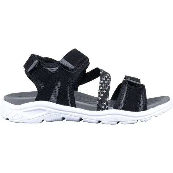 ALPINE PRO BEIRA Dámska letná obuv, čierna, veľkosť