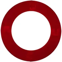 Windson SURROUND Okružie pre sisalové terče, červená, veľkosť