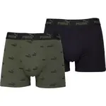 Puma ELEMENTS MEN BOLD LOGO BOXERS 2P Pánske boxerky, čierna, veľkosť