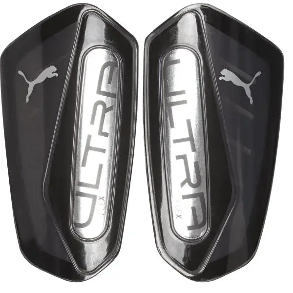 Puma ULTRA FLEX SLEEVE Detské futbalové chrániče, čierna, veľkosť