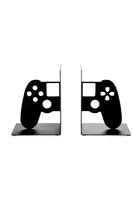 Knižné zarážky Balvi Joypad 15 x 10 x 11,5 cm 2-pak čierna farba