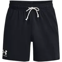 Under Armour RIVAL TERRY 6IN Pánske kraťasy, čierna, veľkosť M