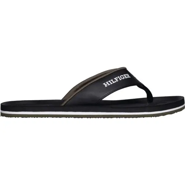 Tommy Hilfiger PADDED COMFORT SANDAL Pánske žabky, čierna, veľkosť