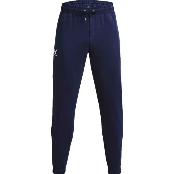 Under Armour ESSENTIAL Pánske tepláky, tmavo modrá, veľkosť S