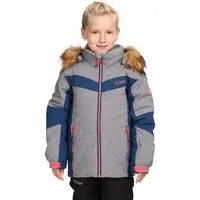 KILPI ALISIA Dievčenská lyžiarska bunda, sivá, veľkosť