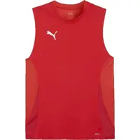 Puma TEAMGOAL SLEEVELESS JERSEY Pánske športové tielko, červená, veľkosť