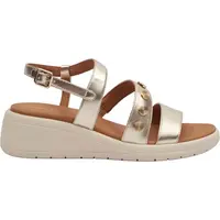 Geox D MELICONIA Dámske sandále, zlatá, veľkosť