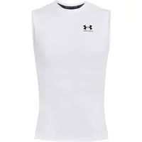 Under Armour HG ARMOUR COMP SL Pánske tielko, biela, veľkosť S