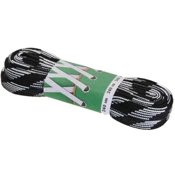 PROMA ŠNÚRKY HOKEJOVÉ 310 CM Šnúrky, sivá, veľkosť