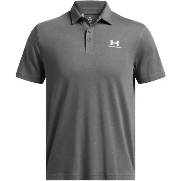 Under Armour ICON Pánske polo tričko, tmavo sivá, veľkosť L