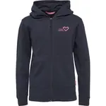 Lewro PADILLA Dievčenská mikina s kapucňou, tmavo modrá, veľkosť 164-170