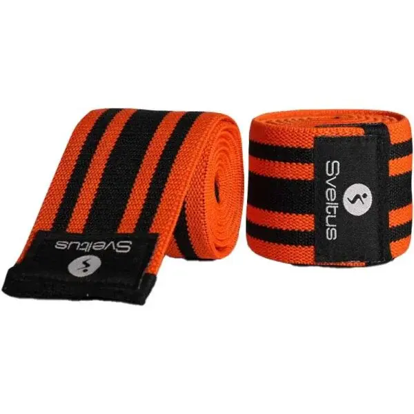 SVELTUS PROTECTIVE STRIPS ELBOW Bandáže lakťov, oranžová, veľkosť