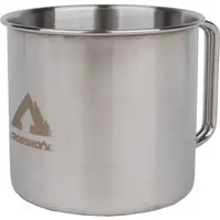 Crossroad STEELCUP Nerezový jednostenný hrnček, strieborná, veľkosť 300 ML