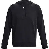 Under Armour RIVAL FLEECE HOODIE Pánska mikina, čierna, veľkosť