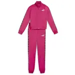 Puma ESSENTIALS TAPE TRICOT SUIT CL G Dievčenská súprava, ružová, veľkosť