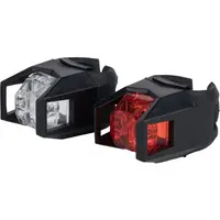 Arcore ASL-1 Set svetiel na bicykel, čierna, veľkosť