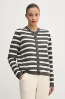 Svetr s příměsí vlny Pedro del Hierro šedá barva, 3518686